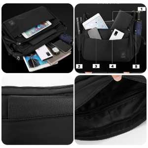 Мужской горизонтальный мессенджер Confident AT08-3026A