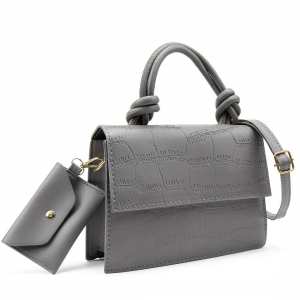 Маленькая каркасная сумочка из эко-кожи Lilly P4-1568G