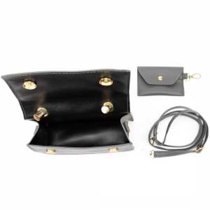 Маленькая каркасная сумочка из эко-кожи Lilly P4-1568G