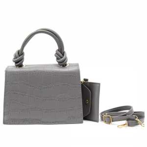 Маленькая каркасная сумочка из эко-кожи Lilly P4-1568G