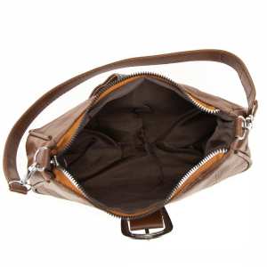 Удлиненная сумка через плечо из эко-кожи Lilly P2-8577-1DB