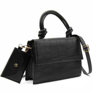 Маленькая каркасная сумочка из эко-кожи Lilly P4-1568A