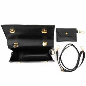 Маленькая каркасная сумочка из эко-кожи Lilly P4-1568A