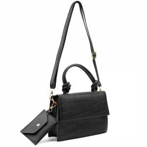 Маленькая каркасная сумочка из эко-кожи Lilly P4-1568A