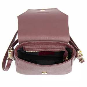 Элегантная кожаная сумочка женская кроссбоди Firenze Italy F-IT-5588BO