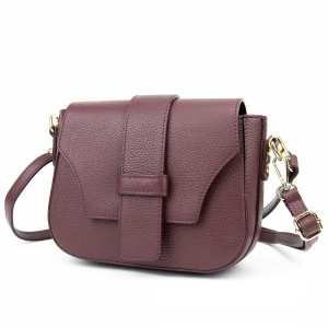 Элегантная кожаная сумочка женская кроссбоди Firenze Italy F-IT-5588BO