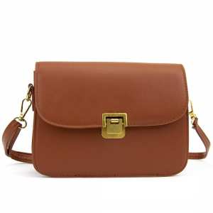 Каркасное кроссбоди с клапаном на замке эко-кожа Lilly P1-2806C