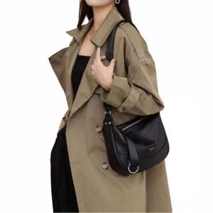 Вместительное кожаное повседневное кроссбоди UnaBorsetta NB2-2841A