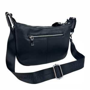 Вместительное кожаное повседневное кроссбоди UnaBorsetta NB2-2841A