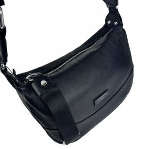 Вместительное кожаное повседневное кроссбоди UnaBorsetta NB2-2841A