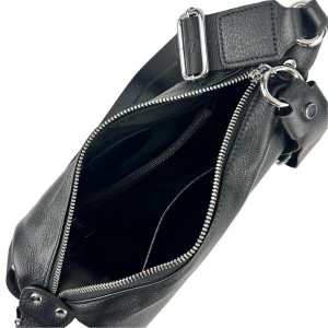 Вместительное кожаное повседневное кроссбоди UnaBorsetta NB2-2841A