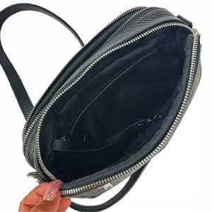 Кросбоді шкіряне чорне Tavinchi CH-026A-FL Кросбоді шкіряне чорне Tavinchi CH-026A-FL