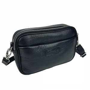 Кросбоді шкіряне чорне Tavinchi CH-026A-FL Кросбоді шкіряне чорне Tavinchi CH-026A-FL