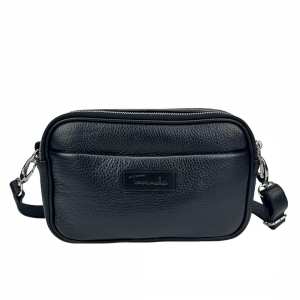 Кросбоді шкіряне чорне Tavinchi CH-026A-FL Кросбоді шкіряне чорне Tavinchi CH-026A-FL