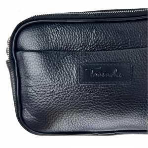 Кросбоді шкіряне чорне Tavinchi CH-026A-FL Кросбоді шкіряне чорне Tavinchi CH-026A-FL