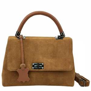 Жіноча замшева сумка із замком Firenze Italy F-IT-7856C