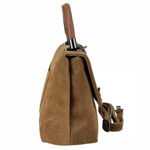 Жіноча замшева сумка із замком Firenze Italy F-IT-7856C