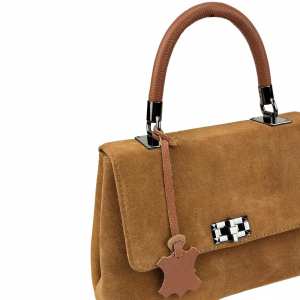 Жіноча замшева сумка із замком Firenze Italy F-IT-7856C