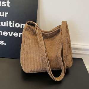 Жіноча вельветова сумка на плече Lillly P2-1401B