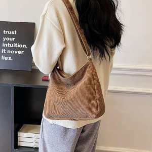 Жіноча вельветова сумка на плече Lillly P2-1401B