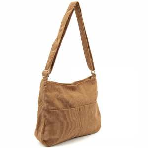 Жіноча вельветова сумка на плече Lillly P2-1401B