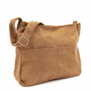 Жіноча вельветова сумка на плече Lillly P2-1401B