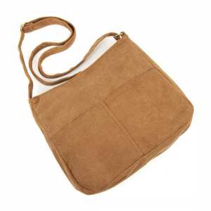 Жіноча вельветова сумка на плече Lillly P2-1401B