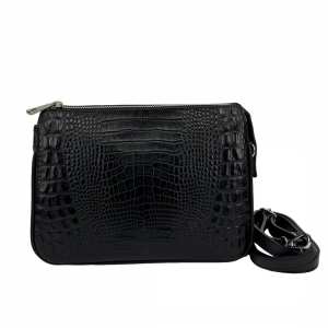 Женская каркасная сумочка с тиснением под репитилию Firenze Italy F-IT-9871A