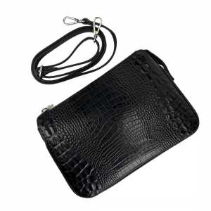 Женская каркасная сумочка с тиснением под репитилию Firenze Italy F-IT-9871A