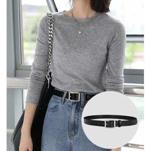 Жіночий шкіряний ремінь F-S-BW-30219A