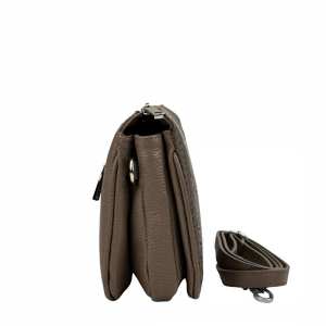 Жіноча каркасна сумочка з тісненням під репітилію Firenze Italy F-IT-9871B