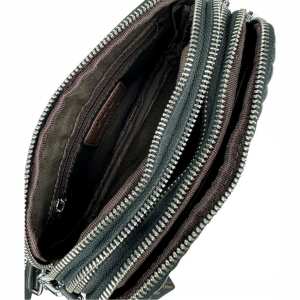 Маленькая сумочка с фактурной кожи Polina Eiterou AN01-C0798HA