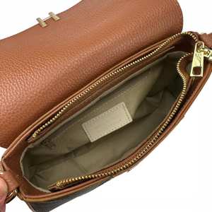 Стильне жіноче шкіряне кроссбоді комбінованого кольору Firenze Italy F-IT-6644ABC