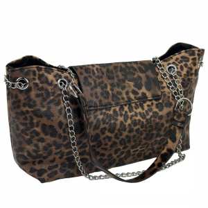 Стильна жіноча сумка з еко-шкіри лео Lilly P1-1603LB