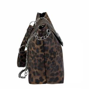 Стильна жіноча сумка з еко-шкіри лео Lilly P1-1603LB