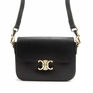 Кожаная сумочка кроссбоди черная Firenze Italy F-IT-1018A-S