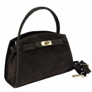 Сумка класична невелика замшева Firenze Italy F-IT-8877DB