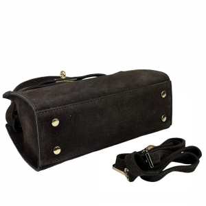 Сумка класична невелика замшева Firenze Italy F-IT-8877DB