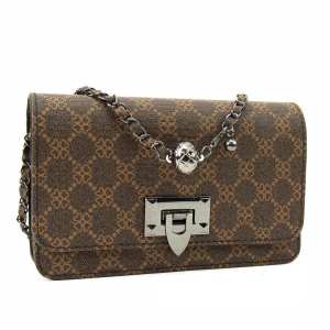 Кроссбоди на цепочке из эко-кожи Lilly P2-14502DB