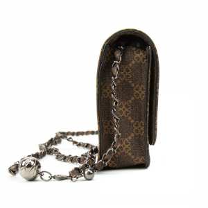 Кроссбоди на цепочке из эко-кожи Lilly P2-14502DB