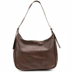 Шоппер великий із еко-шкіри темно-коричневий Lilly P4-6495DB Шоппер великий із еко-шкіри темно-коричневий Lilly P4-6495DB
