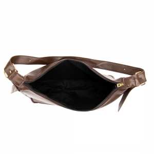 Шоппер великий із еко-шкіри темно-коричневий Lilly P4-6495DB Шоппер великий із еко-шкіри темно-коричневий Lilly P4-6495DB