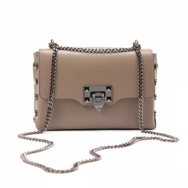 Женская кожаная сумка с цепочкой Firenze Italy F-IT-9812T