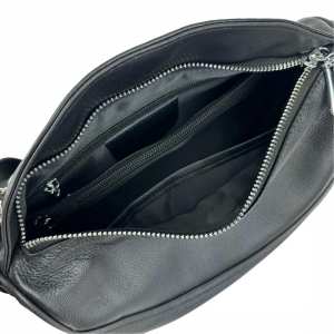 Кросбоди кожаное с металлической цепочкой UnaBorsetta NB2-2811A