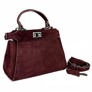 Класичне кросбоді замшеве Firenze Italy F-IT-4442BO