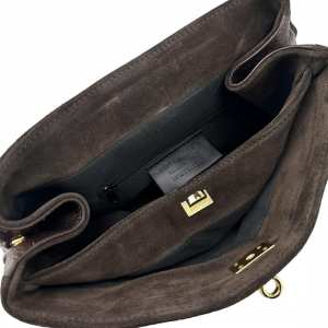 Классическая замшевая сумка через плече Firenze Italy F-IT-888DB