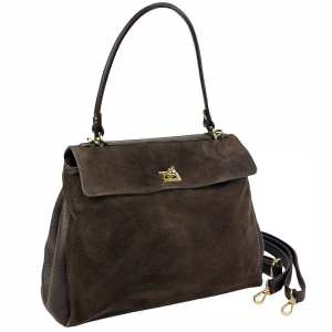 Классическая замшевая сумка через плече Firenze Italy F-IT-888DB