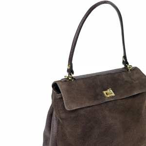 Классическая замшевая сумка через плече Firenze Italy F-IT-888DB