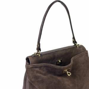 Классическая замшевая сумка через плече Firenze Italy F-IT-888DB