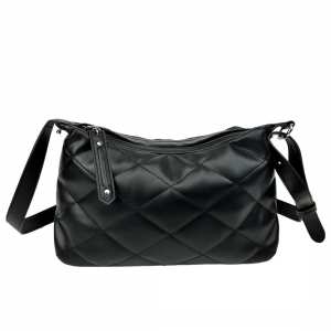 Жіноча шкіряна сумочка стьобана UnaBorsetta NW11-6838A